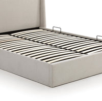 Denver Multi-lift Ottoman Bed - Stone