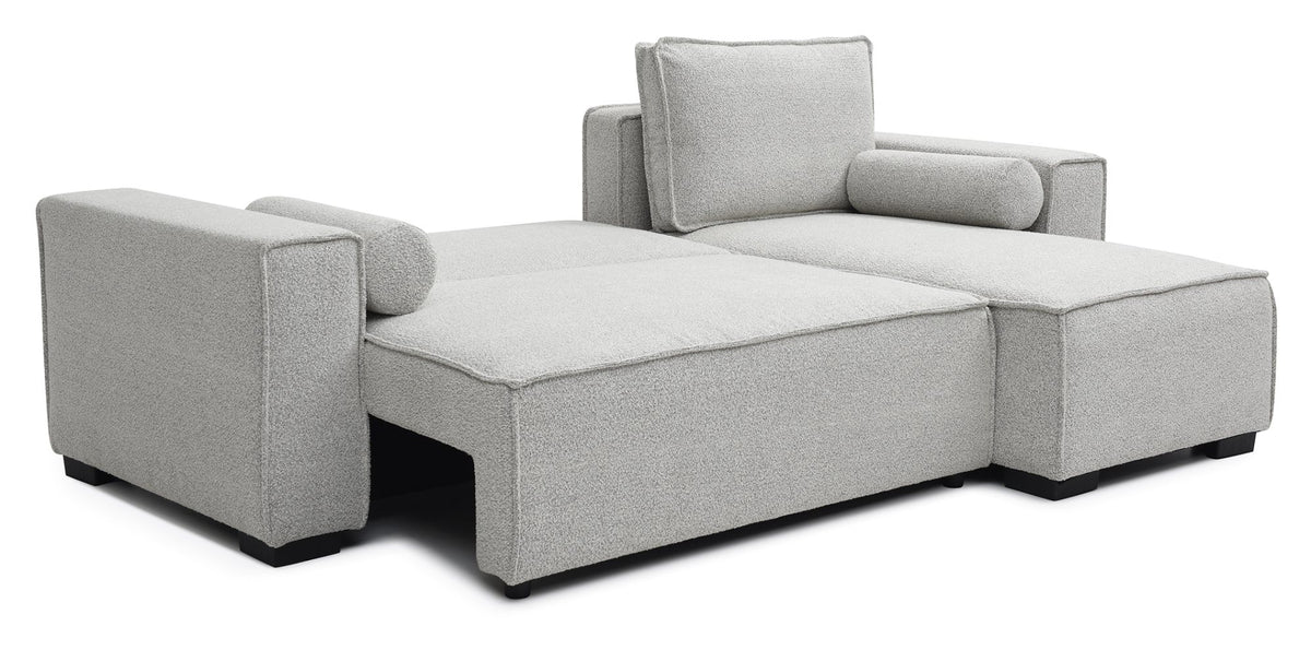 Harrison Corner Sofa Bed - Natural