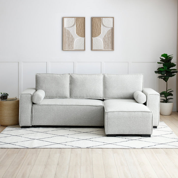 Harrison Corner Sofa Bed - Natural
