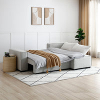 Harrison Corner Sofa Bed - Natural