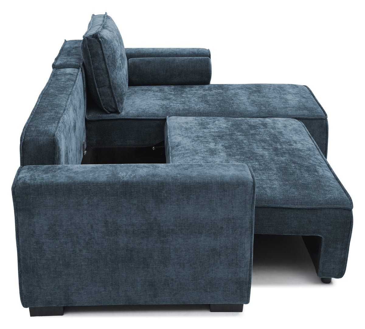 Harrison Corner Sofa Bed - Navy
