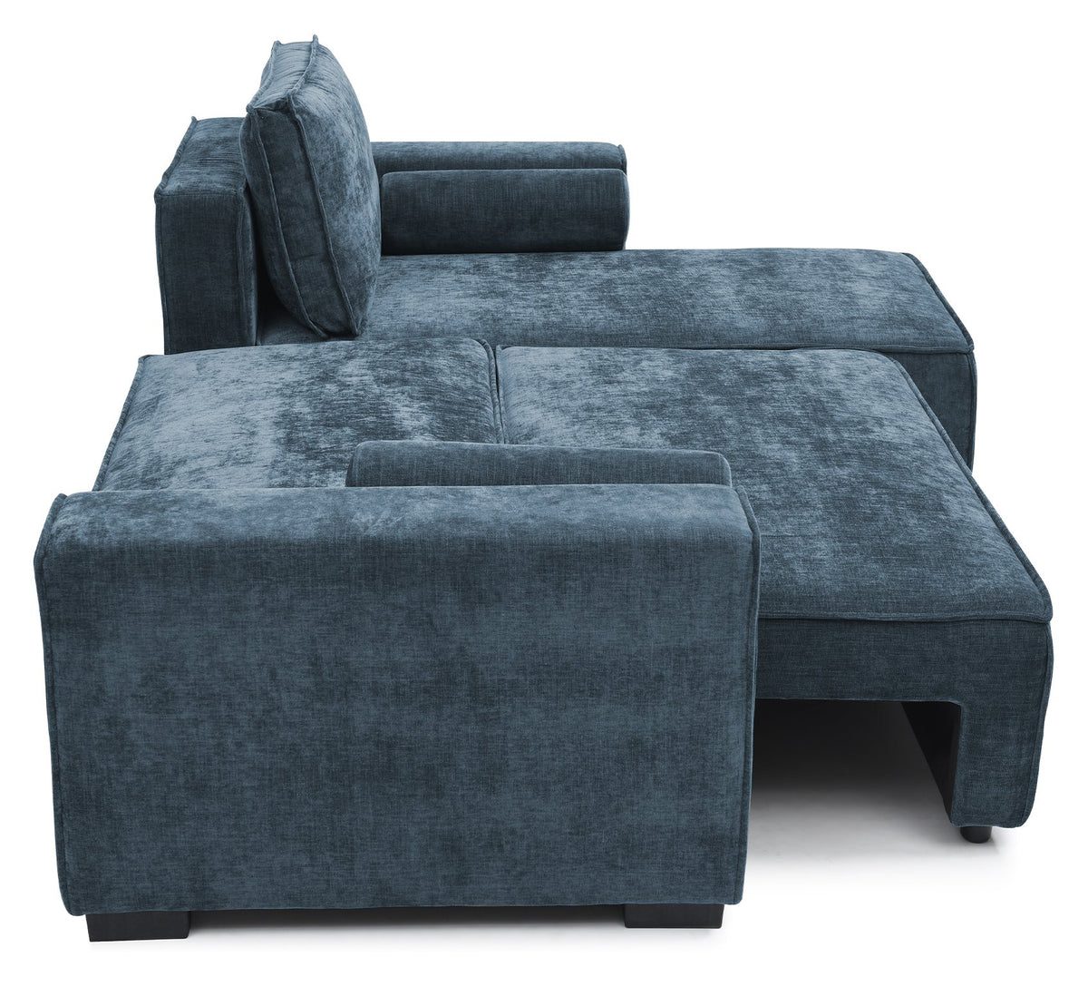 Harrison Corner Sofa Bed - Navy
