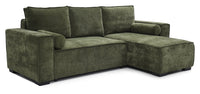 Harrison Corner Sofa Bed - Olive