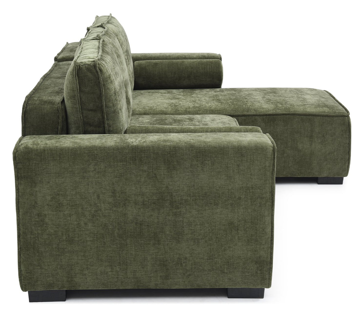 Harrison Corner Sofa Bed - Olive