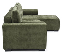 Harrison Corner Sofa Bed - Olive