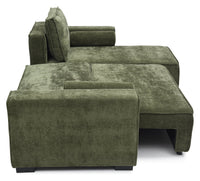 Harrison Corner Sofa Bed - Olive