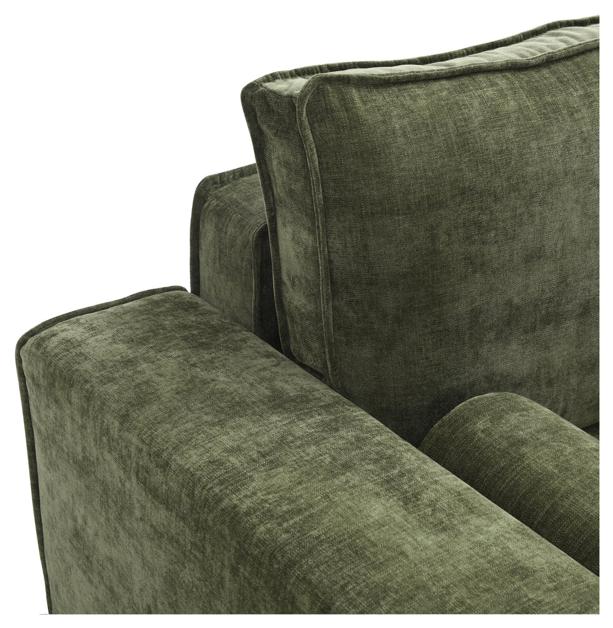 Harrison Corner Sofa Bed - Olive