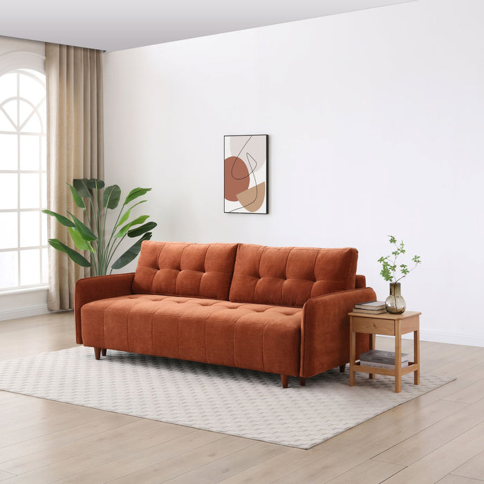 Felix Sofa Bed - Terracotta
