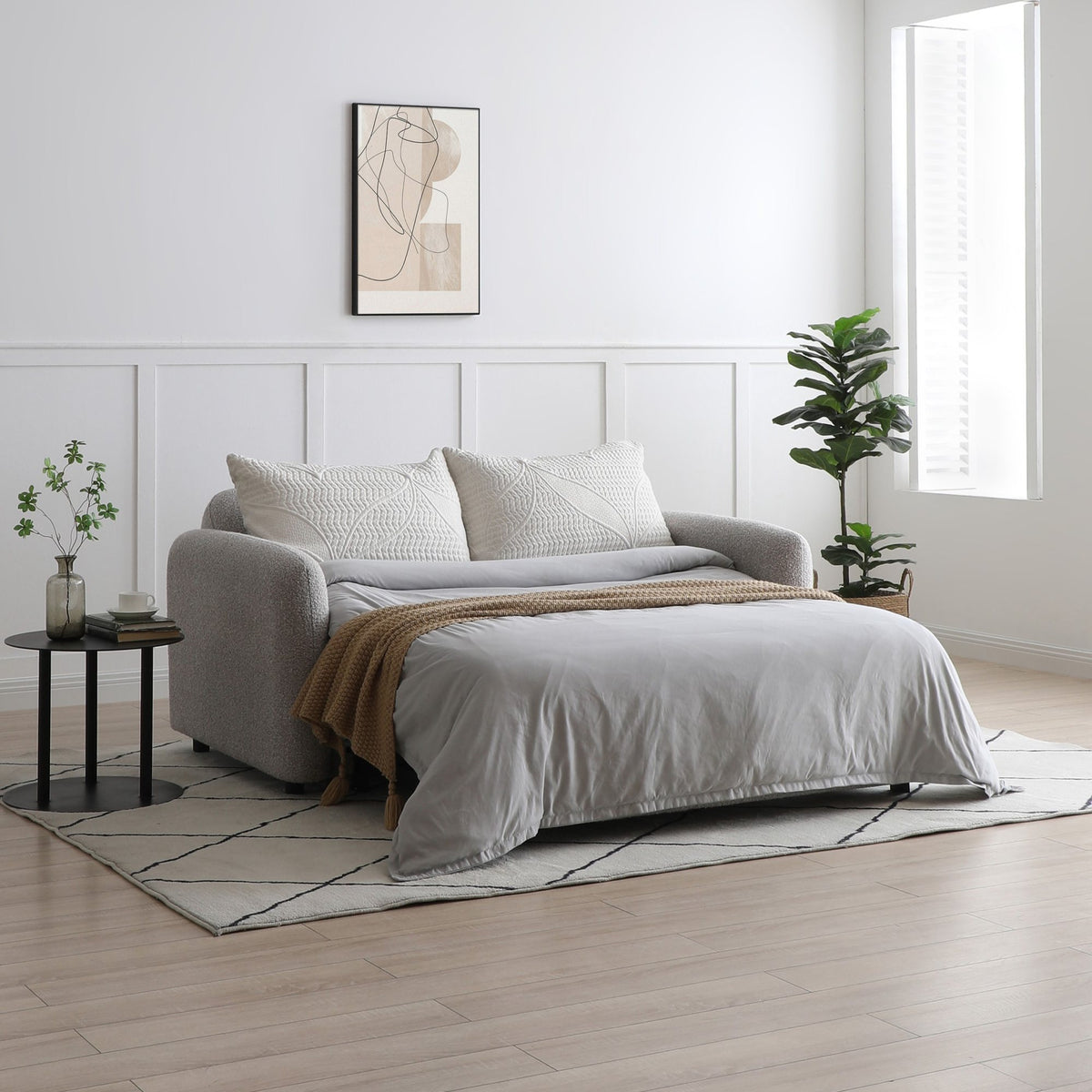 Cloud Sofa Bed Collection - Natural