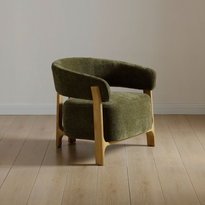 Amos Accent Chair - Olive