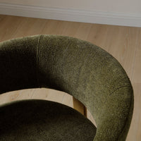 Amos Accent Chair - Olive