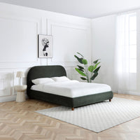 Nora Bed - Olive