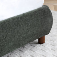 Nora Bed - Olive