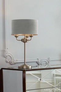 Laura Ashley - Sorrento Lighting Collection - Nickel and Silver