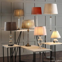 Laura Ashley - Selby Table Lamp Bases - Polished Nickel