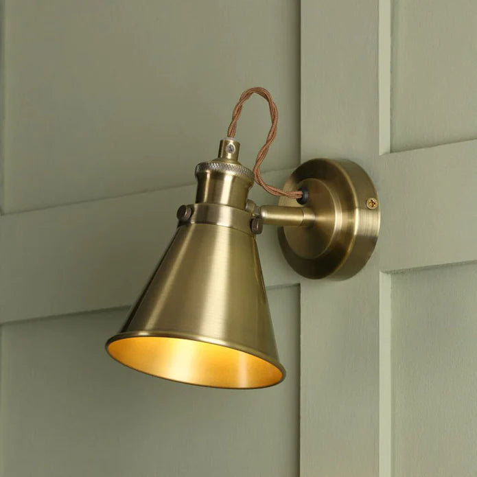 Laura Ashley - Rufus Lighting Collection - Antique Brass