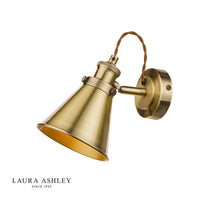 Laura Ashley - Rufus Lighting Collection - Antique Brass