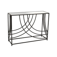 Logan Occasional Table Collection - Black Marble/Silver