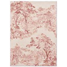Ted Baker Rugs - Landscape Toile Light Pink