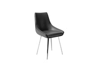 Lanna Faux Leather Dining Chairs (pair)