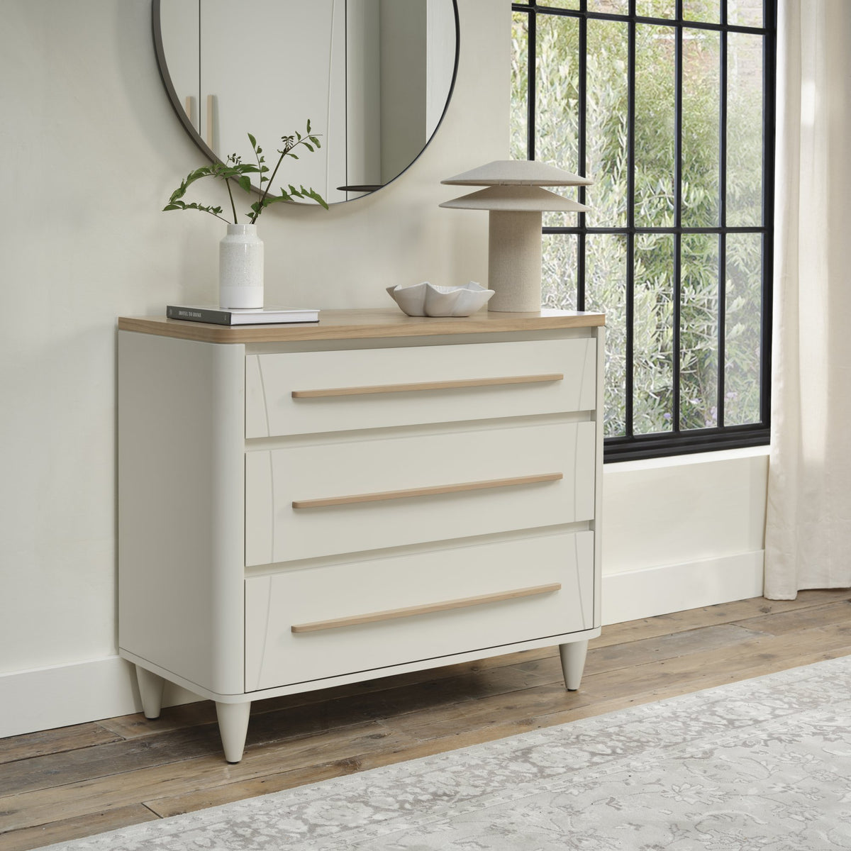 Larsen Bedroom Collection - Scandi Oak and Soft Grey