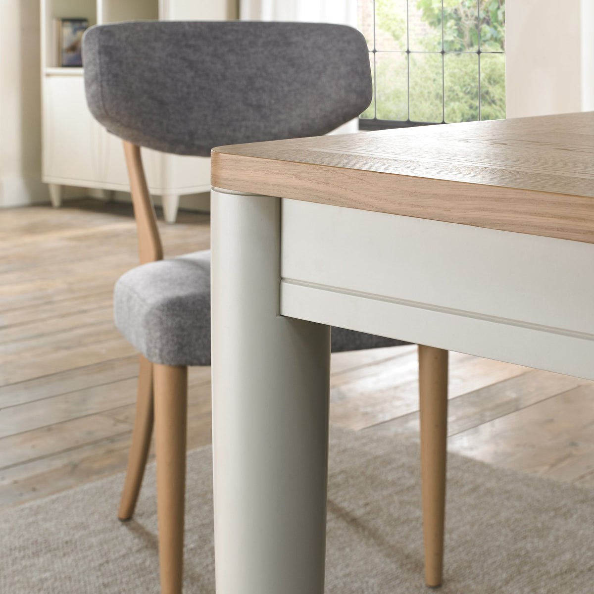 Larsen Living and Dining Collection - Scandi Oak and Soft Grey