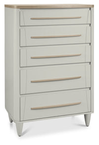 Larsen Bedroom Collection - Scandi Oak and Soft Grey