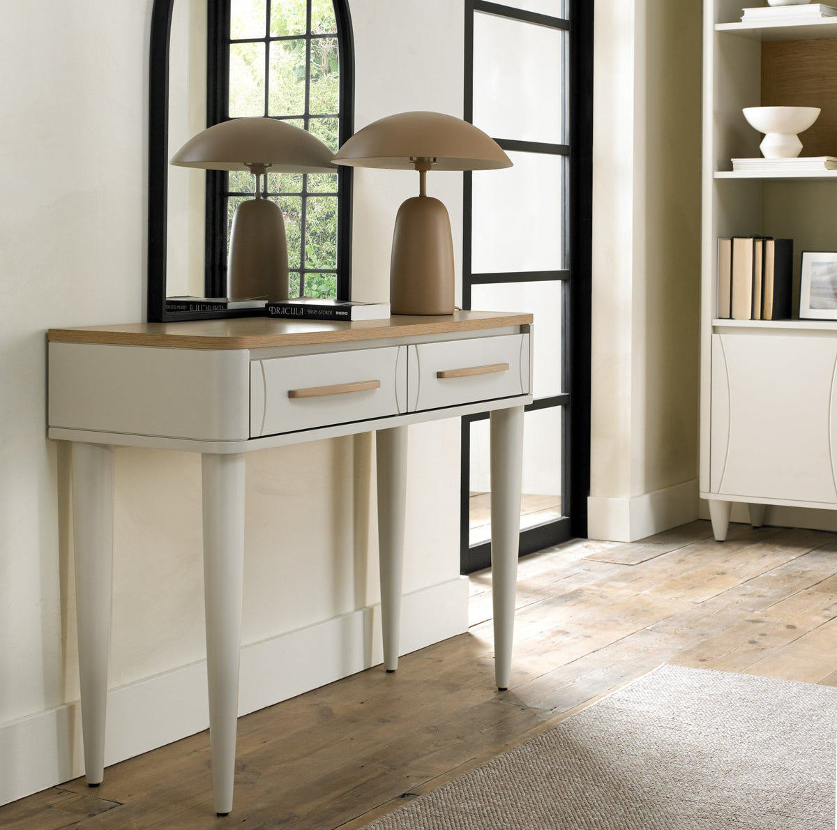 Larsen Living and Dining Collection - Scandi Oak and Soft Grey