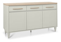 Larsen Living and Dining Collection - Scandi Oak and Soft Grey