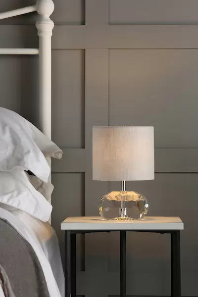 Laura Ashley - Ivy Table Lamp - Clear Glass