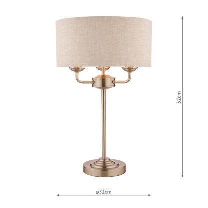 Laura Ashley - Sorrento Lighting Collection - Satin Nickel and Natural