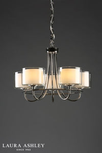 Laura Ashley - Southwell Lighting Collection - Polished Nickel