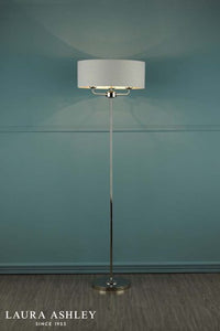 Laura Ashley - Sorrento Lighting Collection - Nickel and Silver