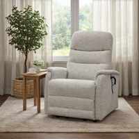 Layla Riser/Recliner and Fixed Upholstery - Natural