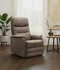 Layla Riser/Recliner and Fixed Upholstery - Mocha