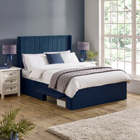 Leila Dual Storage Door Beds - Royal Blue