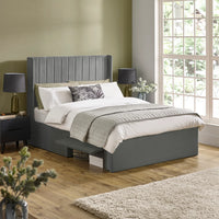 Leila Dual Storage Door Beds - Grey