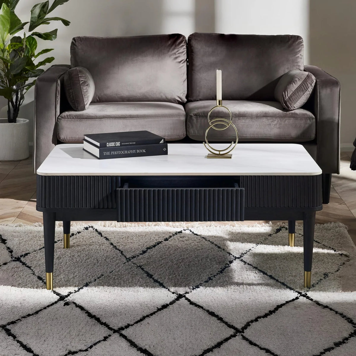 Louis Living and Dining Collection - Black