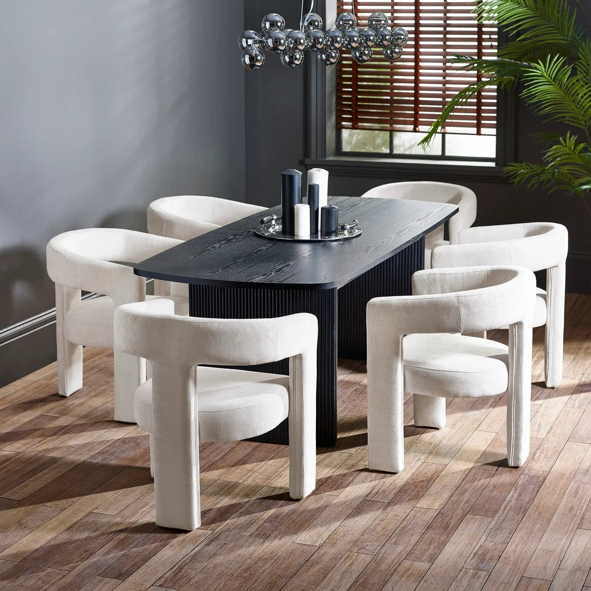 Louis Living and Dining Collection - Black