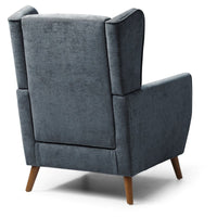 Luca Chair - Denim Chenille