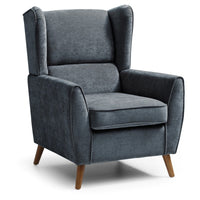 Luca Chair - Denim Chenille