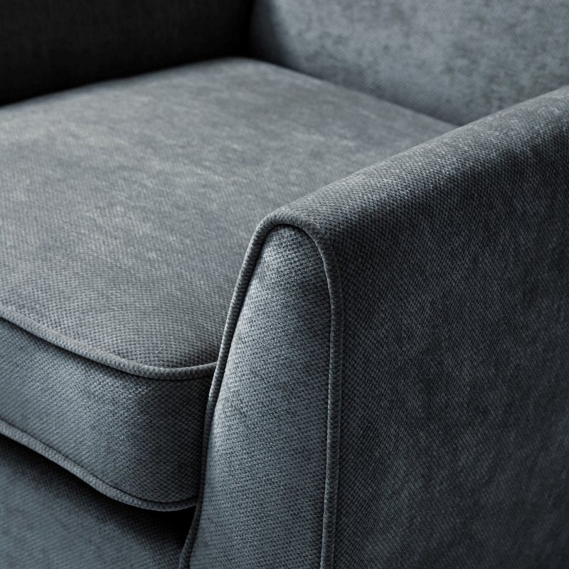 Luca Chair - Denim Chenille