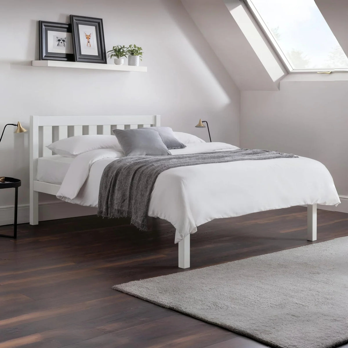 Luna Beds - Surf White