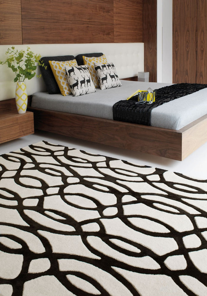 Matrix Rug - Wire White MAX35