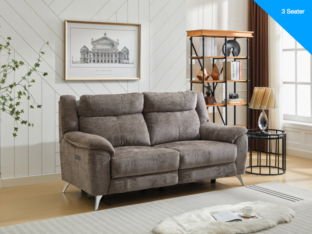 Monroe Electric Upholstery Collection - Stone