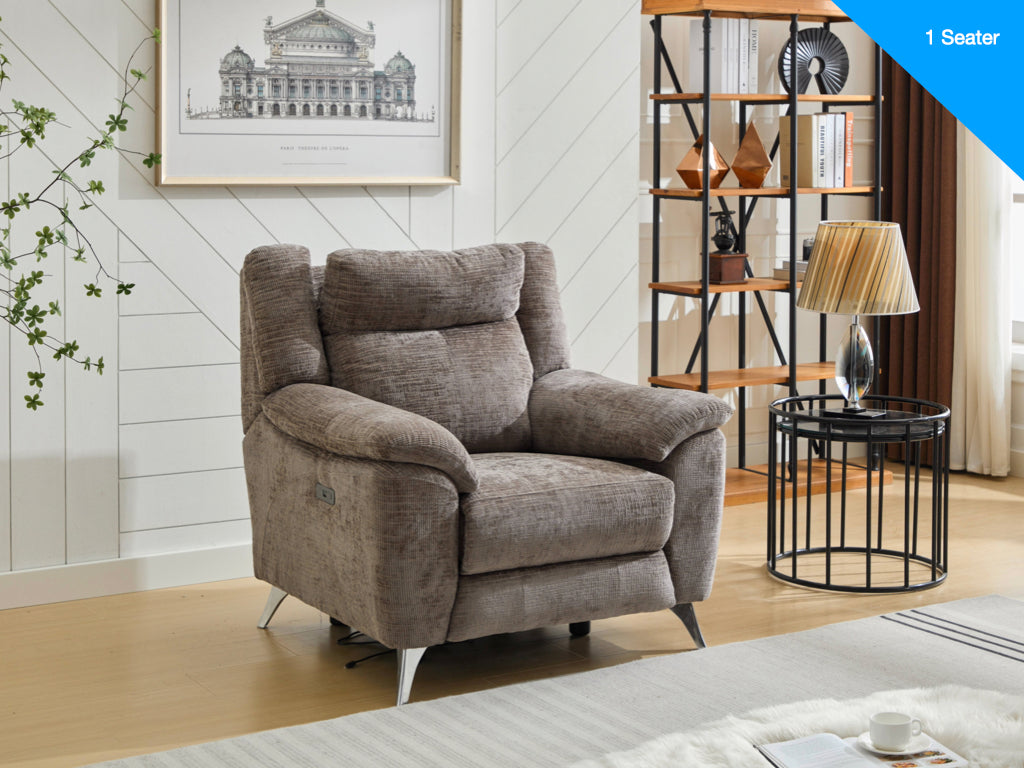 Monroe Electric Upholstery Collection - Stone