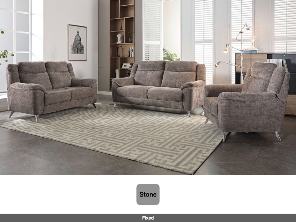 Monroe Electric Upholstery Collection - Stone