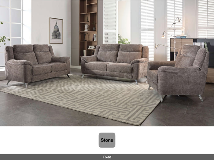 Monroe Electric Upholstery Collection - Stone
