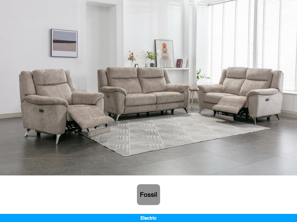 Monroe Electric Upholstery Collection - Fossil