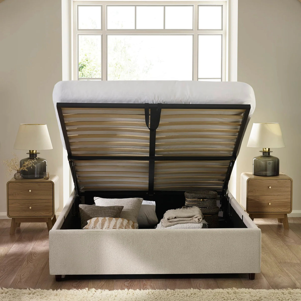 Maddock Storage Ottoman Bed